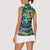 Father's Day Tokelau Women Sleeveless Polo Shirt Special Dad Polynesia Paradise