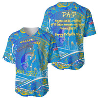 Father's Day Tuvalu Baseball Jersey Special Dad Polynesia Paradise DT02 - Polynesian Pride