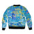 Father's Day Tuvalu Bomber Jacket Special Dad Polynesia Paradise