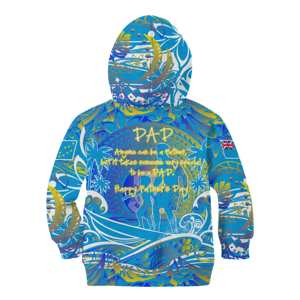 Father's Day Tuvalu Kid Hoodie Special Dad Polynesia Paradise DT02 - Polynesian Pride