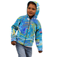 Father's Day Tuvalu Kid Hoodie Special Dad Polynesia Paradise DT02 - Polynesian Pride