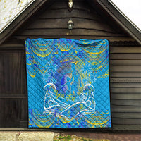Father's Day Tuvalu Quilt Special Dad Polynesia Paradise DT02 - Polynesian Pride