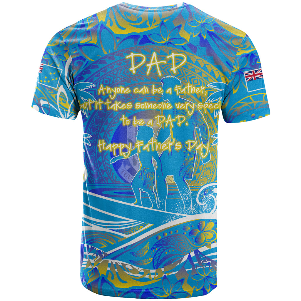 Father's Day Tuvalu T Shirt Special Dad Polynesia Paradise DT02 - Polynesian Pride