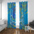 Father's Day Tuvalu Window Curtain Special Dad Polynesia Paradise