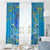 Father's Day Tuvalu Window Curtain Special Dad Polynesia Paradise