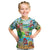 Guam Christmas Kid T Shirt Santa Claus Beach and Wave DT02 Art - Polynesian Pride