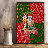 Hawaii Christmas Canvas Wall Art Mele Kalikimaka Kanaka Maoli DT02 - Polynesian Pride
