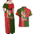 Hawaii Christmas Couples Matching Off Shoulder Maxi Dress and Hawaiian Shirt Mele Kalikimaka Kanaka Maoli DT02 - Polynesian Pride