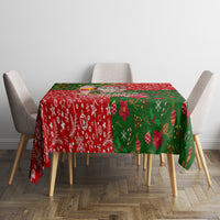 Hawaii Christmas Tablecloth Mele Kalikimaka Kanaka Maoli DT02 - Polynesian Pride