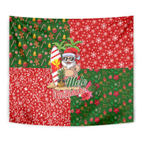 Hawaii Christmas Tapestry Mele Kalikimaka Kanaka Maoli DT02 - Polynesian Pride