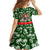 Guam Christmas Kid Short Sleeve Dress Felis Pusgua Tropical Xmas Patterns DT02 - Polynesian Pride
