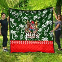 Guam Christmas Quilt Felis Pusgua Tropical Xmas Patterns DT02 - Polynesian Pride