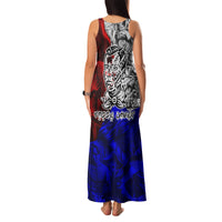 Philippines Bonifacio Day Family Matching Tank Maxi Dress and Hawaiian Shirt DT02 - Polynesian Pride