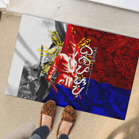 Philippines Bonifacio Day Rubber Doormat DT02 - Polynesian Pride