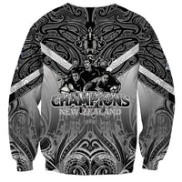 New Zealand Sweatshirt Rugby Aotearoa Champions DT02 - Polynesian Pride