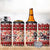 Dog Sled Christmas 4 in 1 Can Cooler Tumbler Husky Sleigh Ride Design - Polynesian Pride