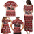 Dog Sled Christmas Family Matching Puletasi and Hawaiian Shirt Husky Sleigh Ride Design - Polynesian Pride