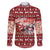 Dog Sled Christmas Family Matching Short Sleeve Bodycon Dress and Hawaiian Shirt Husky Sleigh Ride Design - Polynesian Pride