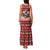 Dog Sled Christmas Family Matching Tank Maxi Dress and Hawaiian Shirt Husky Sleigh Ride Design - Polynesian Pride
