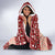 Dog Sled Christmas Hooded Blanket Husky Sleigh Ride Design - Polynesian Pride