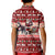 Dog Sled Christmas Kid Polo Shirt Husky Sleigh Ride Design - Polynesian Pride