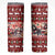 Dog Sled Christmas Skinny Tumbler Husky Sleigh Ride Design - Polynesian Pride