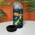 Merry Christmas New Zealand 4 in 1 Can Cooler Tumbler Xmas Travel Map - Polynesian Pride
