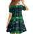 Merry Christmas New Zealand Family Matching Short Sleeve Bodycon Dress and Hawaiian Shirt Xmas Travel Map - Polynesian Pride