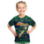 Merry Christmas New Zealand Kid T Shirt Xmas Travel Map - Polynesian Pride