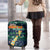 Merry Christmas New Zealand Luggage Cover Xmas Travel Map - Polynesian Pride