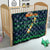Merry Christmas New Zealand Quilt Xmas Travel Map - Polynesian Pride