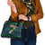 Merry Christmas New Zealand Shoulder Handbag Xmas Travel Map - Polynesian Pride