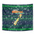 Merry Christmas New Zealand Tapestry Xmas Travel Map - Polynesian Pride