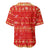 Merry Christmas Hawaii Baseball Jersey Xmas Travel Map - Polynesian Pride