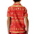 Merry Christmas Hawaii Kid Polo Shirt Xmas Travel Map - Polynesian Pride