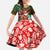 Mele Kalikimaka Shaka Santa Family Matching Summer Maxi Dress and Hawaiian Shirt Hawaiian Surf Christmas Design with Aloha Spirit - Polynesian Pride