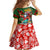 Mele Kalikimaka Shaka Santa Family Matching Summer Maxi Dress and Hawaiian Shirt Hawaiian Surf Christmas Design with Aloha Spirit - Polynesian Pride