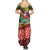 Mele Kalikimaka Shaka Santa Family Matching Summer Maxi Dress and Hawaiian Shirt Hawaiian Surf Christmas Design with Aloha Spirit - Polynesian Pride