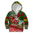 Mele Kalikimaka Shaka Santa Kid Hoodie Hawaiian Surf Christmas Design with Aloha Spirit - Polynesian Pride