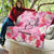 Butterfly Polynesia Breast Cancer Quilt Nobody Fights Alone Pink Out Tropical Hibiscus