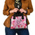 Butterfly Polynesia Breast Cancer Shoulder Handbag Nobody Fights Alone Pink Out Tropical Hibiscus