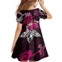 Breast Cancer Mermaid Polynesia Family Matching Mermaid Dress and Hawaiian Shirt Faith Hope Love