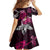 Breast Cancer Mermaid Polynesia Family Matching Puletasi and Hawaiian Shirt Faith Hope Love