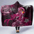Breast Cancer Mermaid Polynesia Hooded Blanket Faith Hope Love