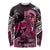 Breast Cancer Mermaid Polynesia Long Sleeve Shirt Faith Hope Love