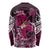 Breast Cancer Mermaid Polynesia Long Sleeve Shirt Faith Hope Love