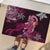 Breast Cancer Mermaid Polynesia Rubber Doormat Faith Hope Love