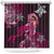 Breast Cancer Mermaid Polynesia Shower Curtain Faith Hope Love