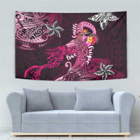Breast Cancer Mermaid Polynesia Tapestry Faith Hope Love