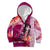 Breast Cancer New Zealand Kid Hoodie Maori Aotearoa Girl Pink Out